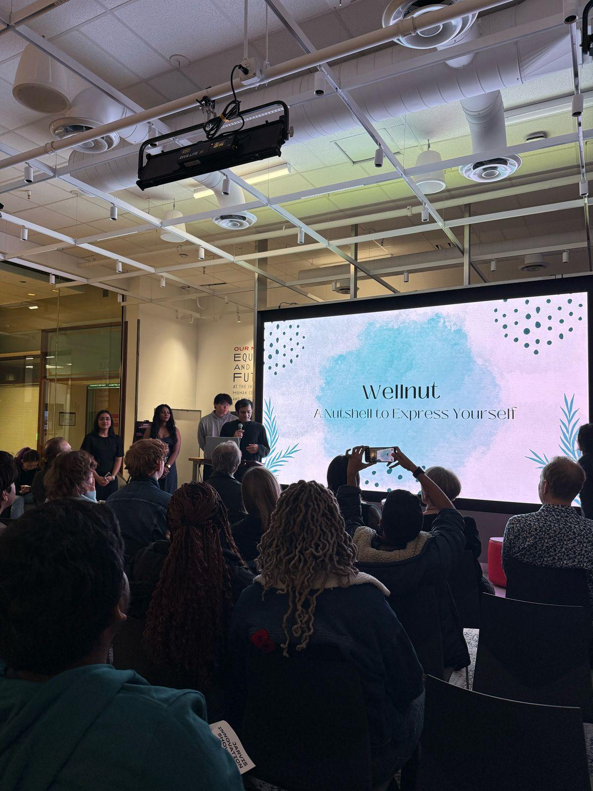 Wellnut presentation at Jarvis showcase